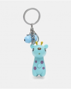  Blue Cute Giraffe Keychain