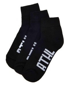 3-Pack Printed Ankle Socks