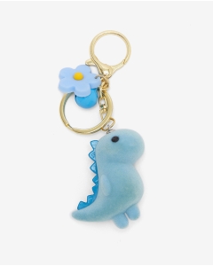 Keychain with Dino Theme Charms