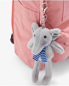 Grey Cute Plush Toy Keychain for Bag
