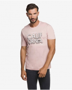 Pink MCB Graphic Short Sleeve Printed T-Shirt