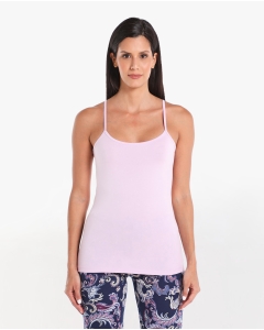 Solid Camisole with Round Neck