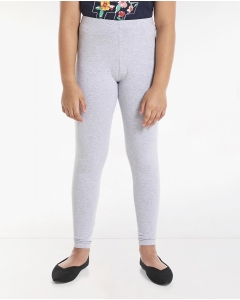 Basic Solid Leggings with Elasticated Waist