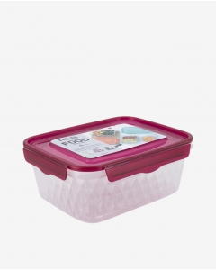 Red Rectangular Food Container Set