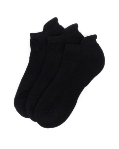 3 Pack Solid Ankle Socks