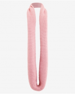 Pink Essential Cashmere Blend Knit Scarf