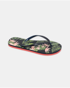 Tropical Printed Flip-Flops